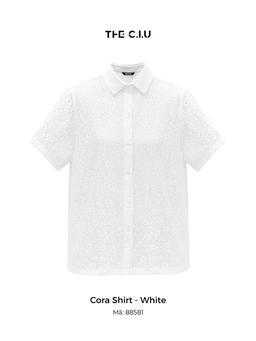Áo sơ mi tay ngắn in hoa THE C.I.U - Cora Shirt