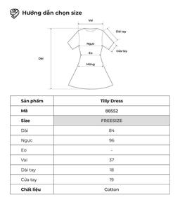 Đầm ngắn thuỷ thủ phối viền THE C.I.U – Tilly Dress