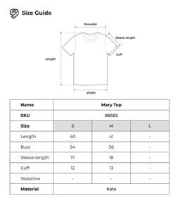 Áo trễ vai tay phồng thun nhún THE C.I.U – Mary Top