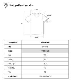 Áo thun basic form ôm nhẹ THE C.I.U – Tessa Tee