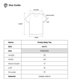Áo thun babytee trắng thêu hình trái tim THE C.I.U – Pretty Baby Tee