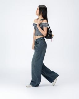 Quần Jean dài ống rộng cạp cao THE C.I.U - Wide Leg Jeans - 052501 - C13