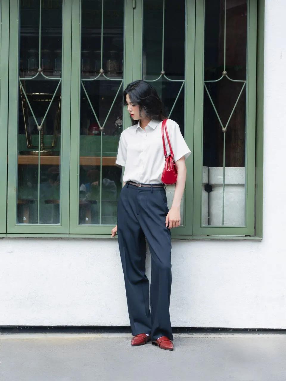 Quần ống rộng cạp cao THE C.I.U - Casper Pants