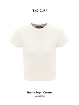 Áo thun cổ tròn basic THE C.I.U - Ruma Top
