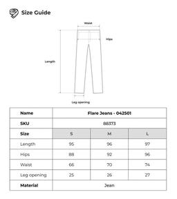 Quần jeans nữ form ống loe THE C.I.U - Flare Jeans - 042501