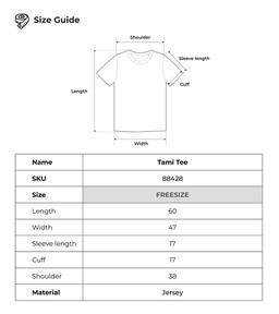 Áo thun sọc ngang cổ tròn đơn giản THE C.I.U - Tami Tee