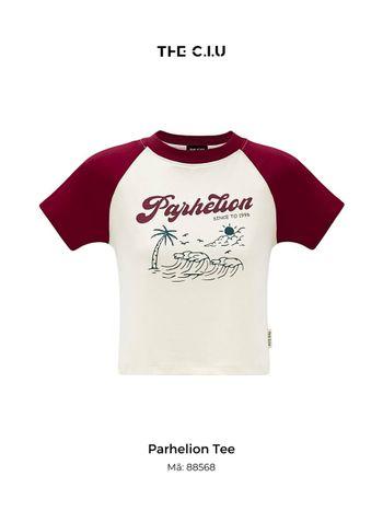 Áo thun tay ngắn phối màu in họa tiết biển THE C.I.U – Parhelion Tee