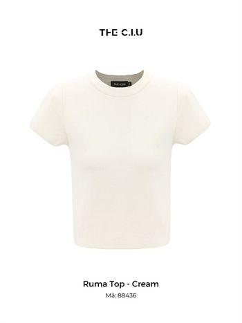 Áo thun cổ tròn basic THE C.I.U - Ruma Top